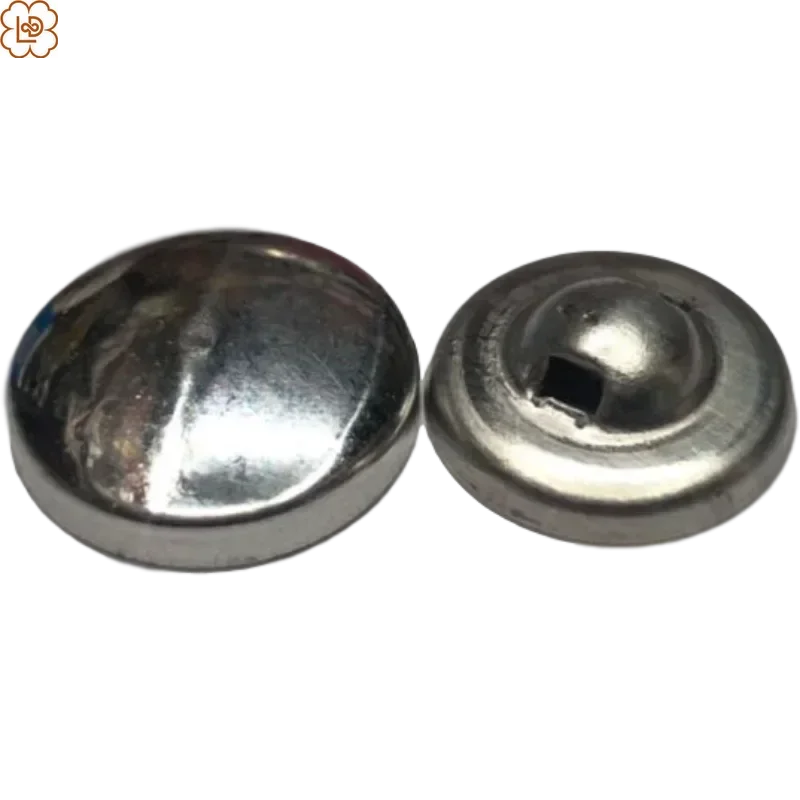 Big Fabric Covered Button Component Bread Top Round Button Part Blank Button Making Supplies Metal Buttons Badge Sets 43/48/50mm