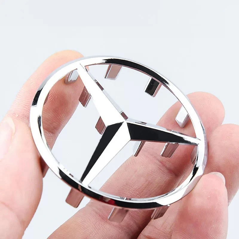 شارة عجلة قيادة السيارة ، ملصق شعار لمرسيدس بنز W204 ، W205 ، W212 ، W213 ، W221 ، W177 ، W246 ، GLA ، GLA ، CLA ، CLA ، CLA ، 52: 57 ، 1 أو