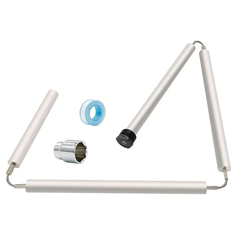 M04K Flexible Magnesium Anode Rod Replacement For Hot Water Heater- Works For GE, Rheem, Reliance, Richmond, Kenmore Models