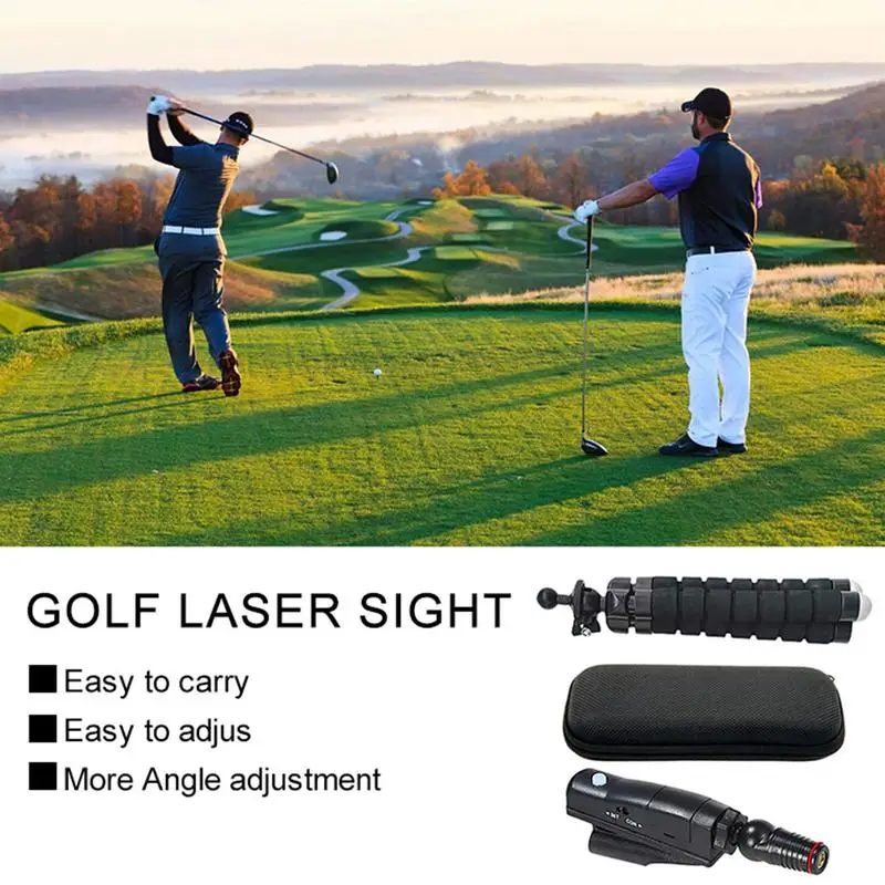 Golf Putter Laser Sight Pointer Putting Training Aids Aim Corrector Golf Practice Line Tool Putter Putting Exerciser Accessories