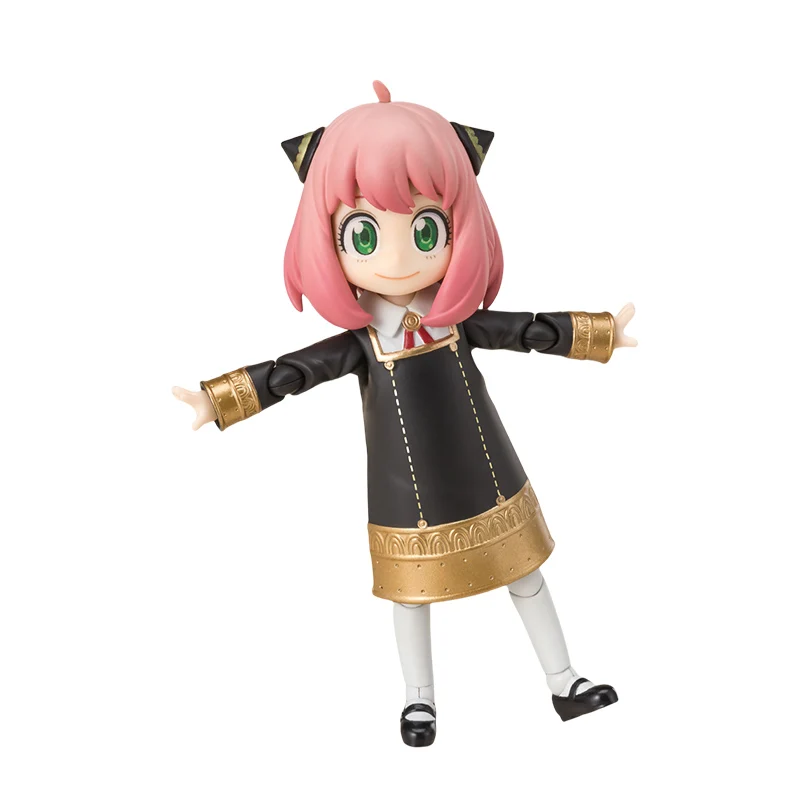 Bandai oryginalna SHF SPY×FAMILY Anya fałszerz-uniform Ver- strój codzienny- Anime Model postaci zabawki ozdoby prezent dla dzieci