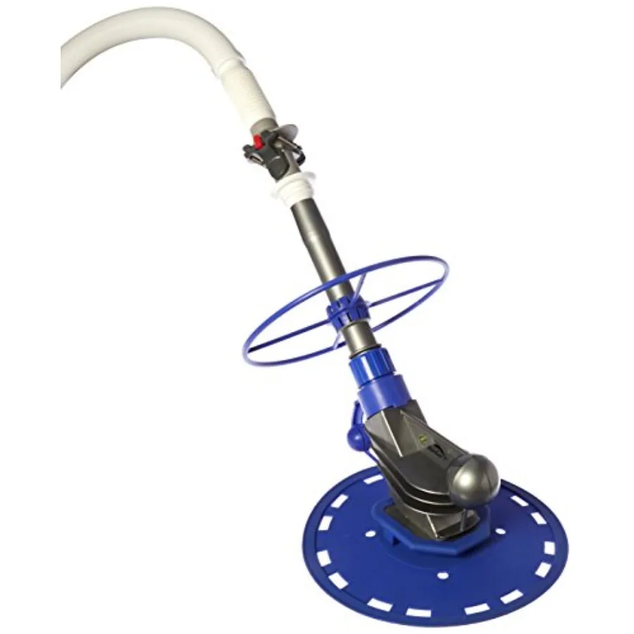 

W70482 Baracuda Wahoo Automatic Pool Cleaner for inground pools, durable PVC and rubber construction, blue and gray color, smar