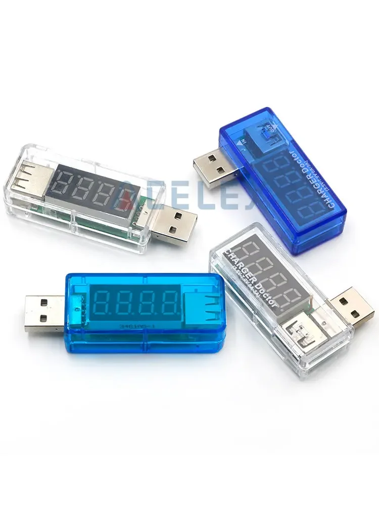 Digital USB Mobile Power charging current voltage Tester Meter Mini USB charger doctor voltmeter ammeter LED display