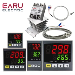 Nuovo termostato PID digitale intelligente uscita relè SSR ingresso universale riscaldamento regolatore di temperatura fredda regolatore 110VAC 220V