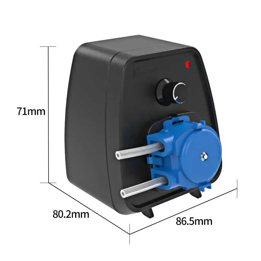 

Super Mini Peristaltic Pump 24V DC Motor Self-priming Pump with Adjustable Flow 19~65ml/min Dosing Pump KCP-X