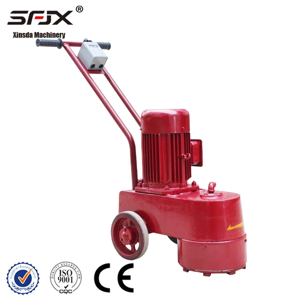 250mm Cast steel terrazzo grinding machine marble grinder