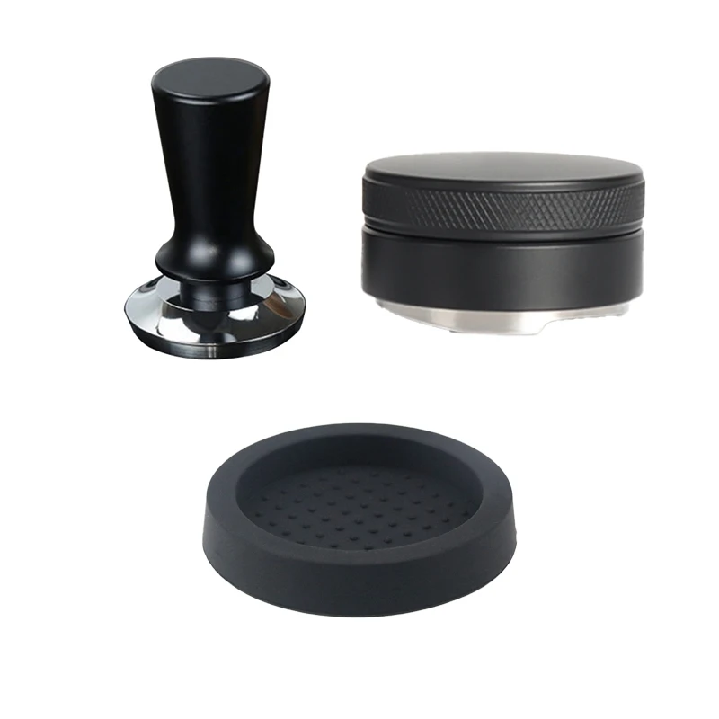 Tamper à café en poudre expresso, marteau, accessoires pour appareils électroménagers, 58mm