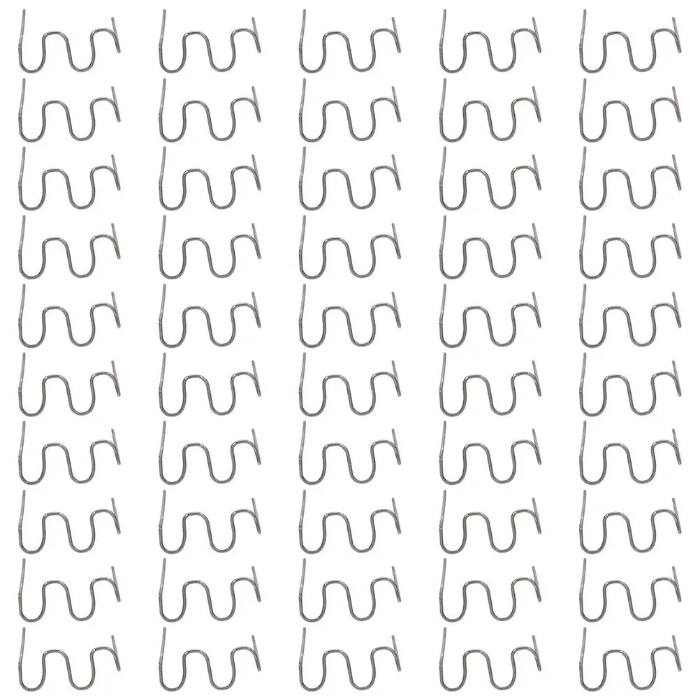 

100Pcs 0.6mm Car Plastic Repair Staples Hot Welding Fixing Kit for Bumpers Dashboards Lamp Holders Strong Secure