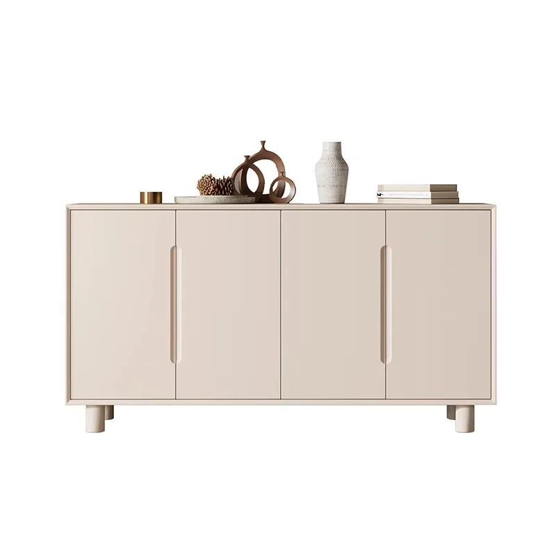 

French Cream Style Shoe Cabinet Household Simple Modern Door Entry Entrance Cabinet Simple Storage Cabinet Storage