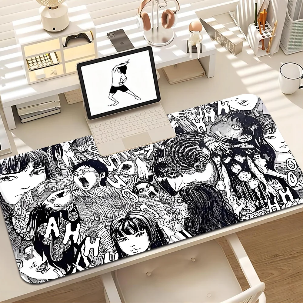 Junji Ito Tomie Kawakami Anime Beautiful Laptop Gaming Mice Mousepad Size For Keyboards Mat Boyfriend Gift