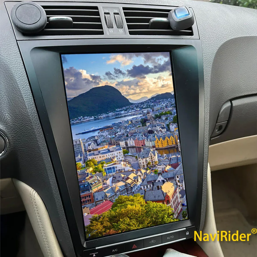 Pantalla Android Auto de 12.8 pulgadas para LEXUS GS300 2009 GS350 2010 GS450h 2006, radio de coche con GPS, multimedia, vídeo, DPS y reproductor CarPlay.