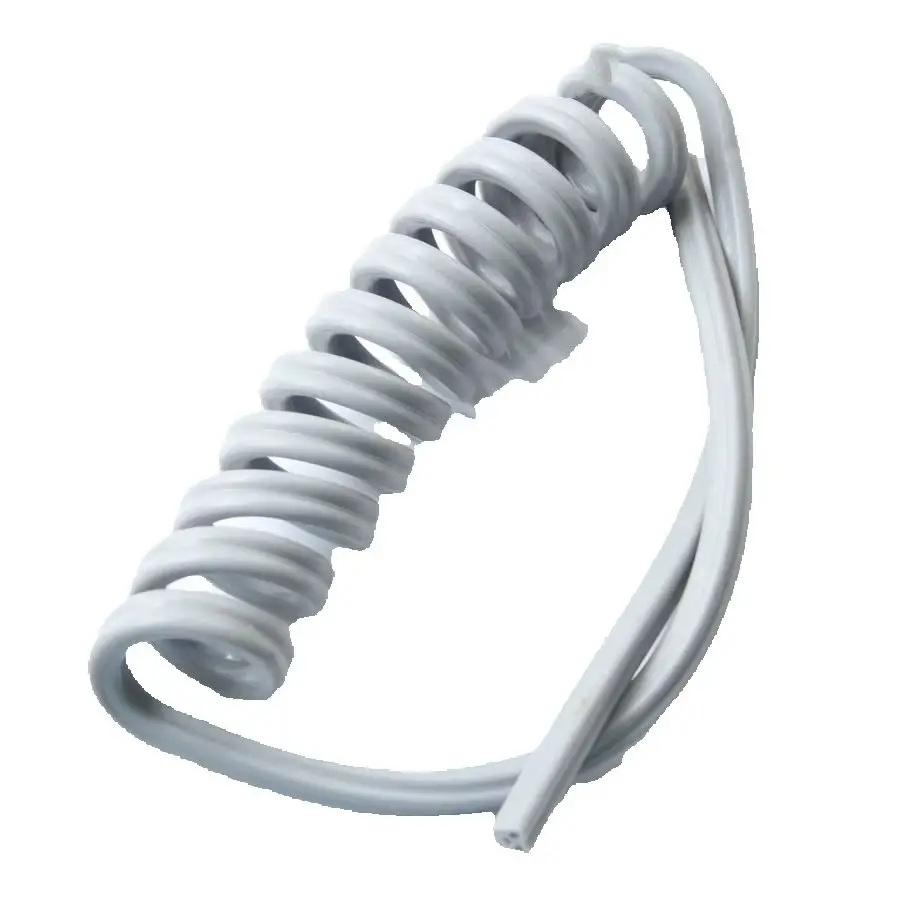 5PCS High-Speed Dental Handpiece Spiral Tube 4 Holes without Connector SL1110 Handpiece Tubing for Dental Tools