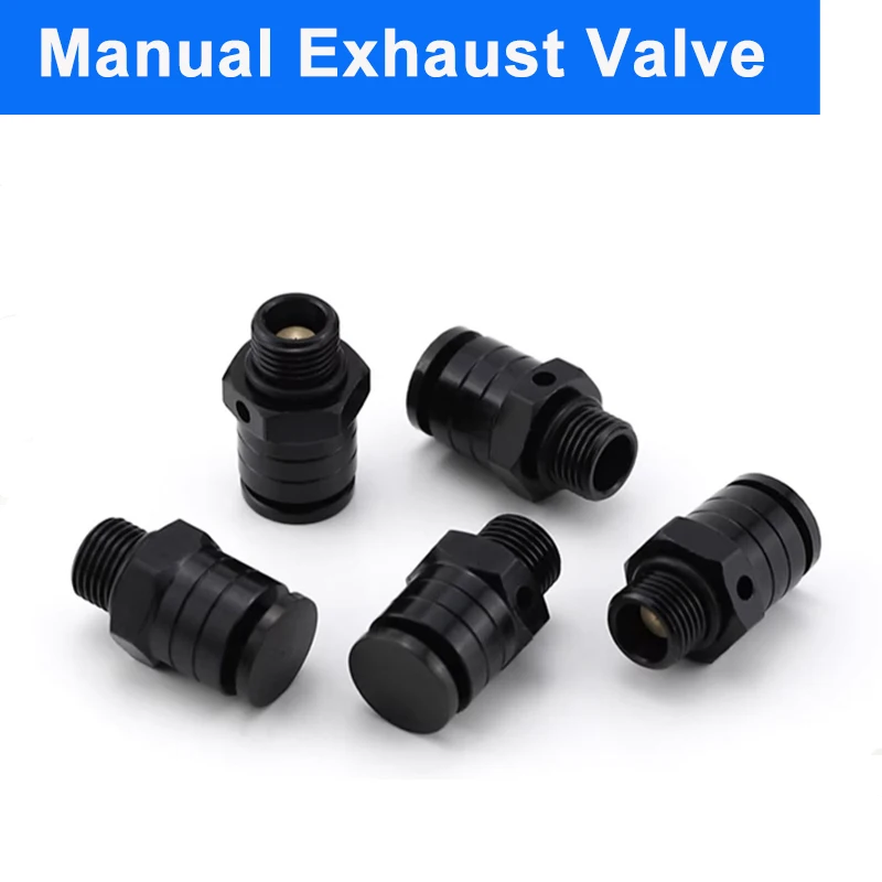 Quick Exhaust Valve Switch Exhaust Valve Pressure Relief Push-type Manual Pneumatic Switch