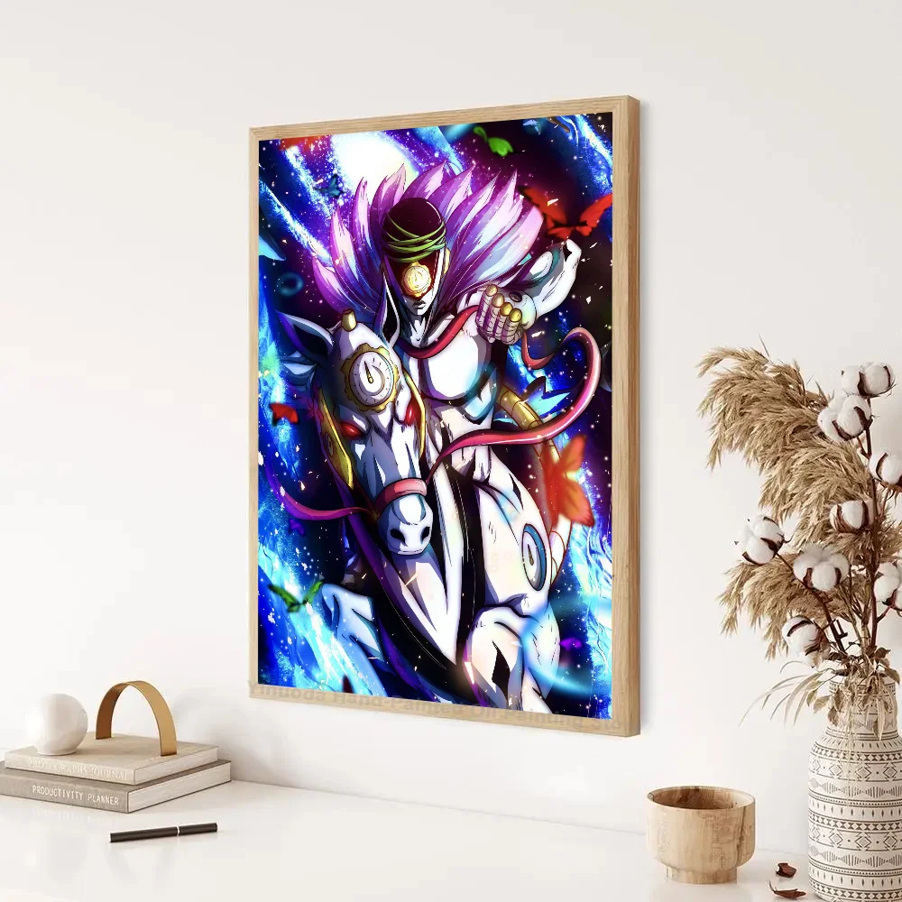 1PC Anime JoJo Bizarre Adventure Poster Paper Print Home Living Room Bedroom Entrance Bar Restaurant Cafe Art Painting