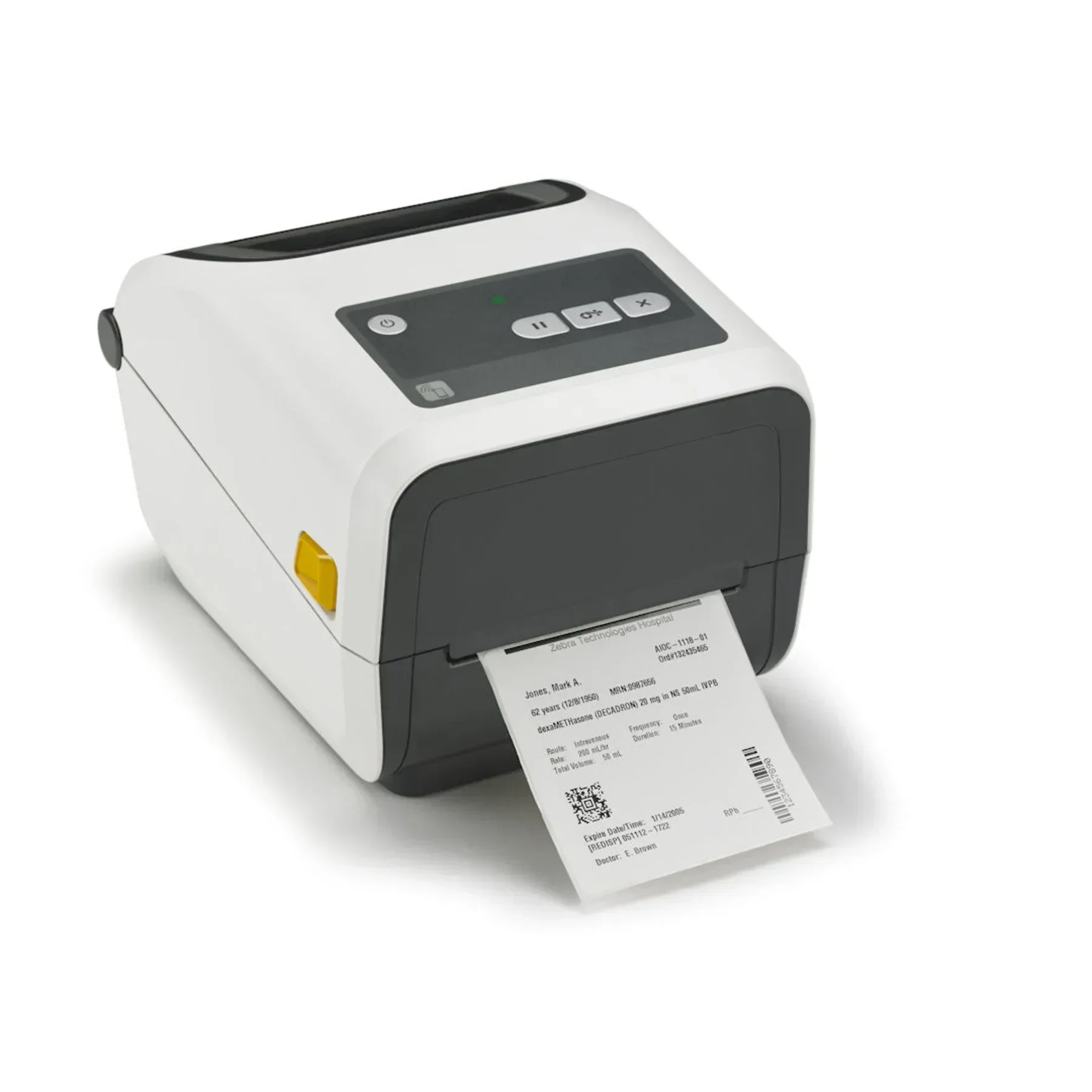 High Performance Zebra ZD420 Wireless Desktop Thermal Barcode Label Printer Ribbon Box Included in Stock