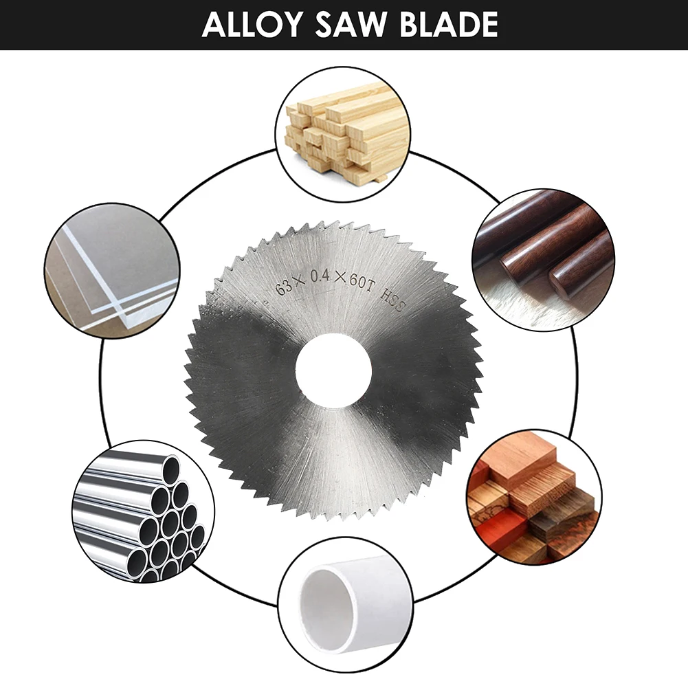 Saw Blade Steel Circular Saw Blade Wheel Cutting Disc Table Saw Circular Saw Blade For Cut Wood Plastic Light Metals Rust Proof