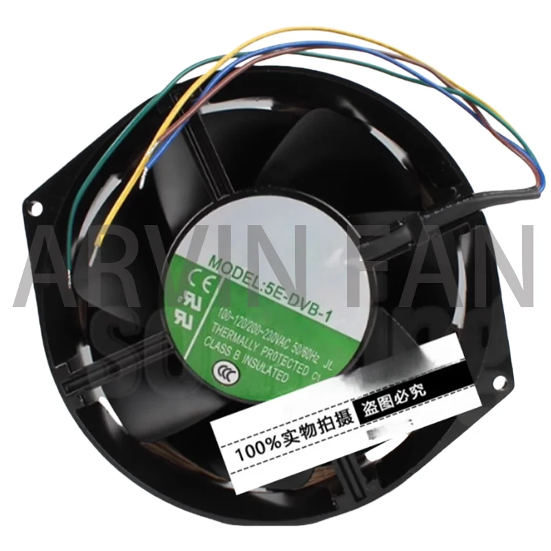 5E-DVB-1 デュアル電圧高温耐性冷却ファン（電圧：100-120V/200-230V）