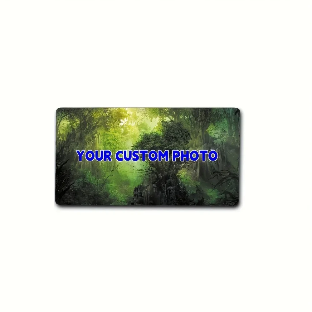 CIFbuy Custom Photo Personalized Mouse Pad,DIY Upload Your Image Large Desktop Playmat Multi‑Sizes Non‑Slip Rubber Base for Home