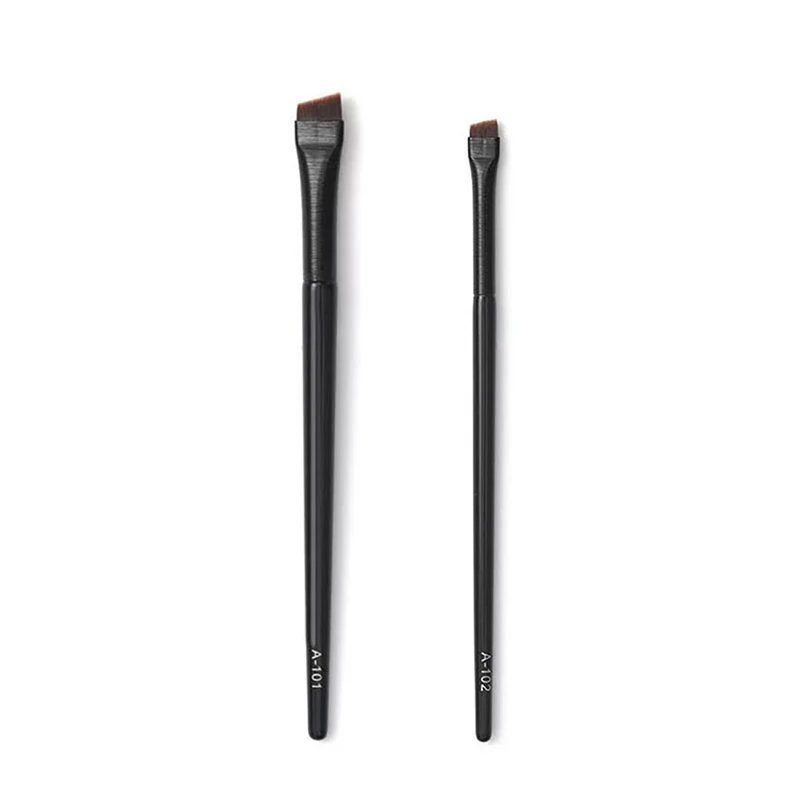 Super Thin Eyebrow Brush Eyeliner Brush Synthetic Hair Angled Sharp MakeUp Tools