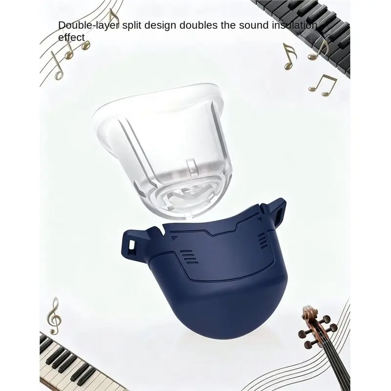 ABIT Voice Control For Singing Waterproof Vocal Dampener Soundproof Noise Reduction Relieves Stress