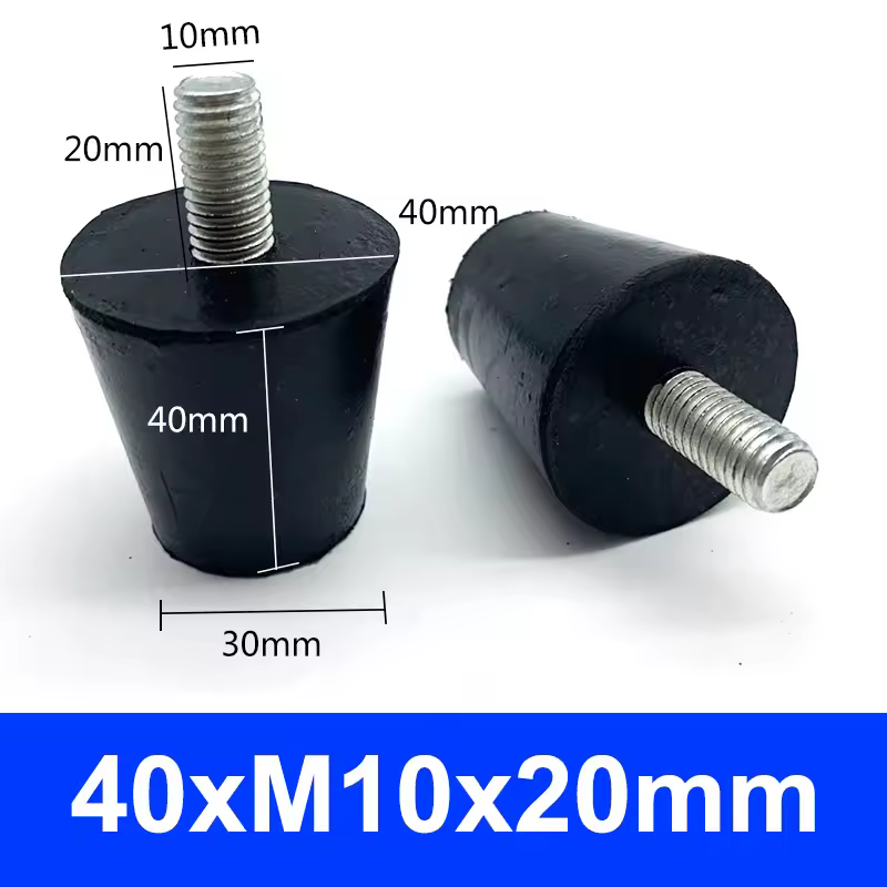 Rubber Adjustable Feet Pad With Screw M6 M8 M10 Table Chair Balck Leveling Foot Pad Furniture Leg Anti-shock Protections - Image 25