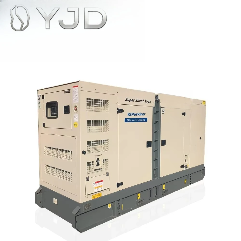 EPA Tier3 50/60hz diesel Generator Set Brushless 180kw by pekins Engine 1106D-E70TAG3