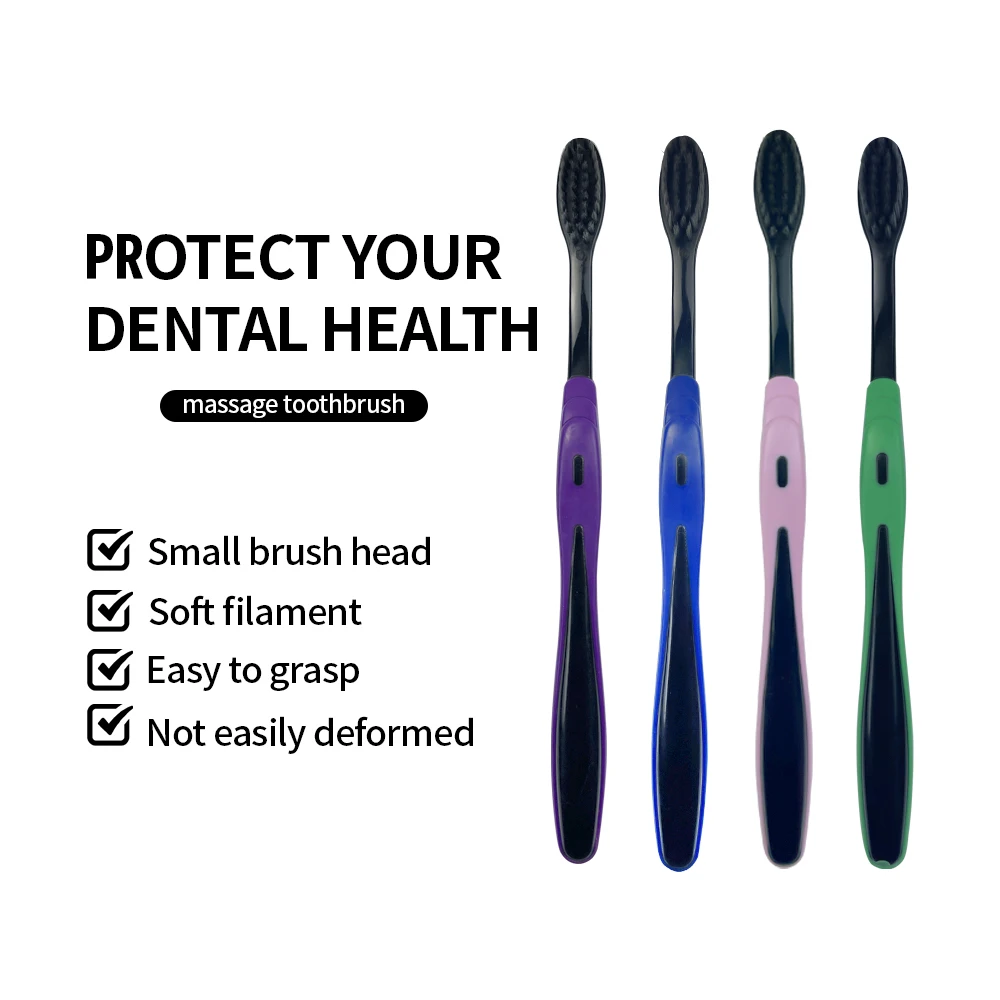 2pcs Orthodontic Toothbrush Orthodontic Braces Adult Orthodontic Toothbrushes Soft Bristle Toothbrush For Oral Health Care