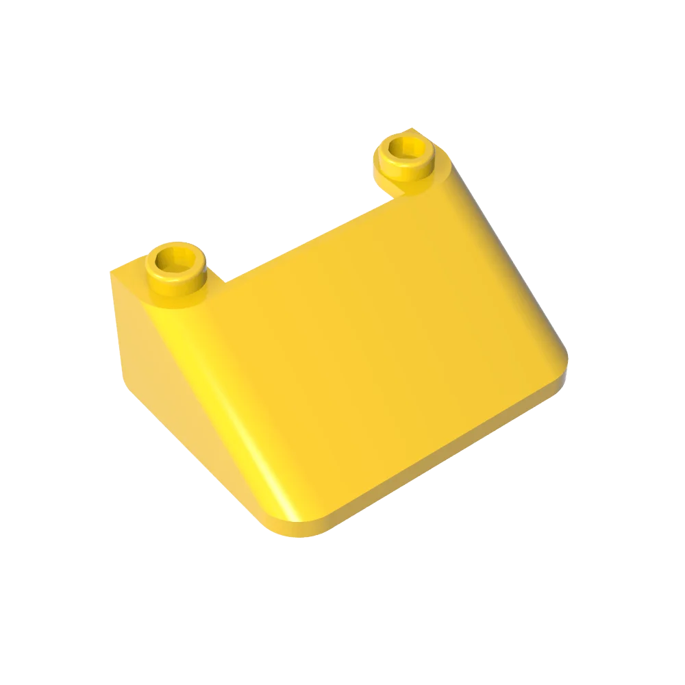 

Gobricks GDS-1513 Ветровое стекло 4x3x1 1/3, совместимое с LEGO 57783, детские развивающие строительные блоки для самостоятельной сборки