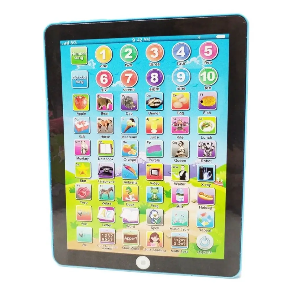 Symulacja Komputer Głosowy Punktowy Czytacz Maszyna Umiejętności Poznawcze Wczesna Edukacja Symulacja Mini Tablet Podkładka Edukacyjna Elektroniczna