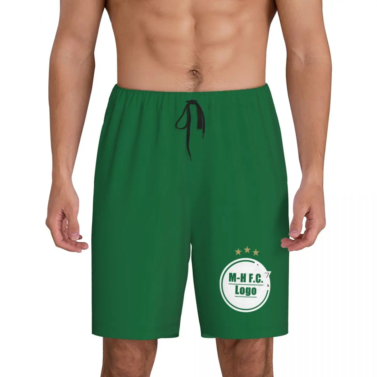

Israel Maccabi Haifa Men's Casual Short Summer Pajama Pants Sport Breathable Comfort