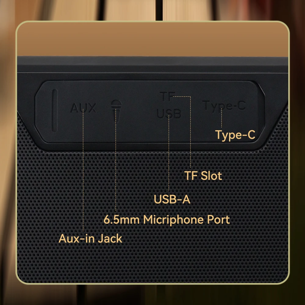 300 واط عالية الطاقة Soundbox في الهواء الطلق مقاوم للماء مضخم صوت محمول مربع الرقص المتكلم مع ميكروفون مزدوج نظام الكاريوكي المنزلي