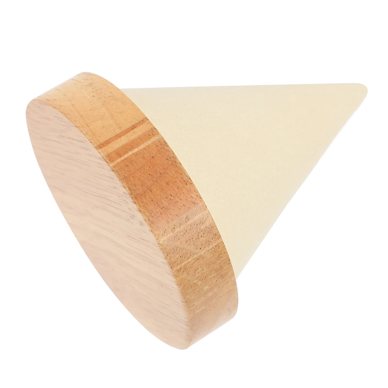 

Solid Wood Conical Bracelet Display Stand Elegant Jewelry Holder for Watches Storage Organizer Shop Home Watch Display Cone