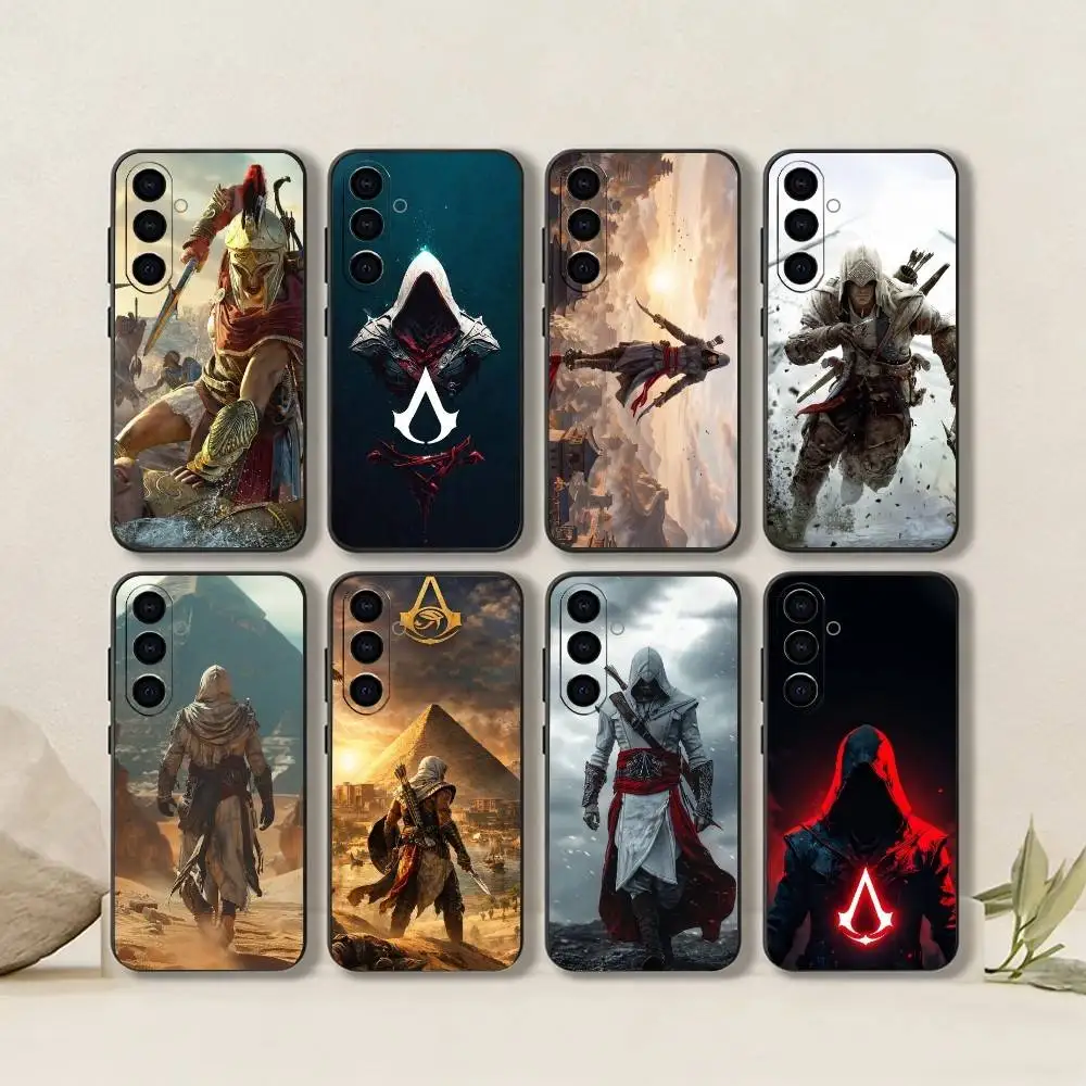 Funda de teléfono Animus-Edward Kenway-Shay Patrick Cormac-Connor Kenway para Samsung Galaxy A73,A72,A71,A70,A53,A52,A51, silicona suave