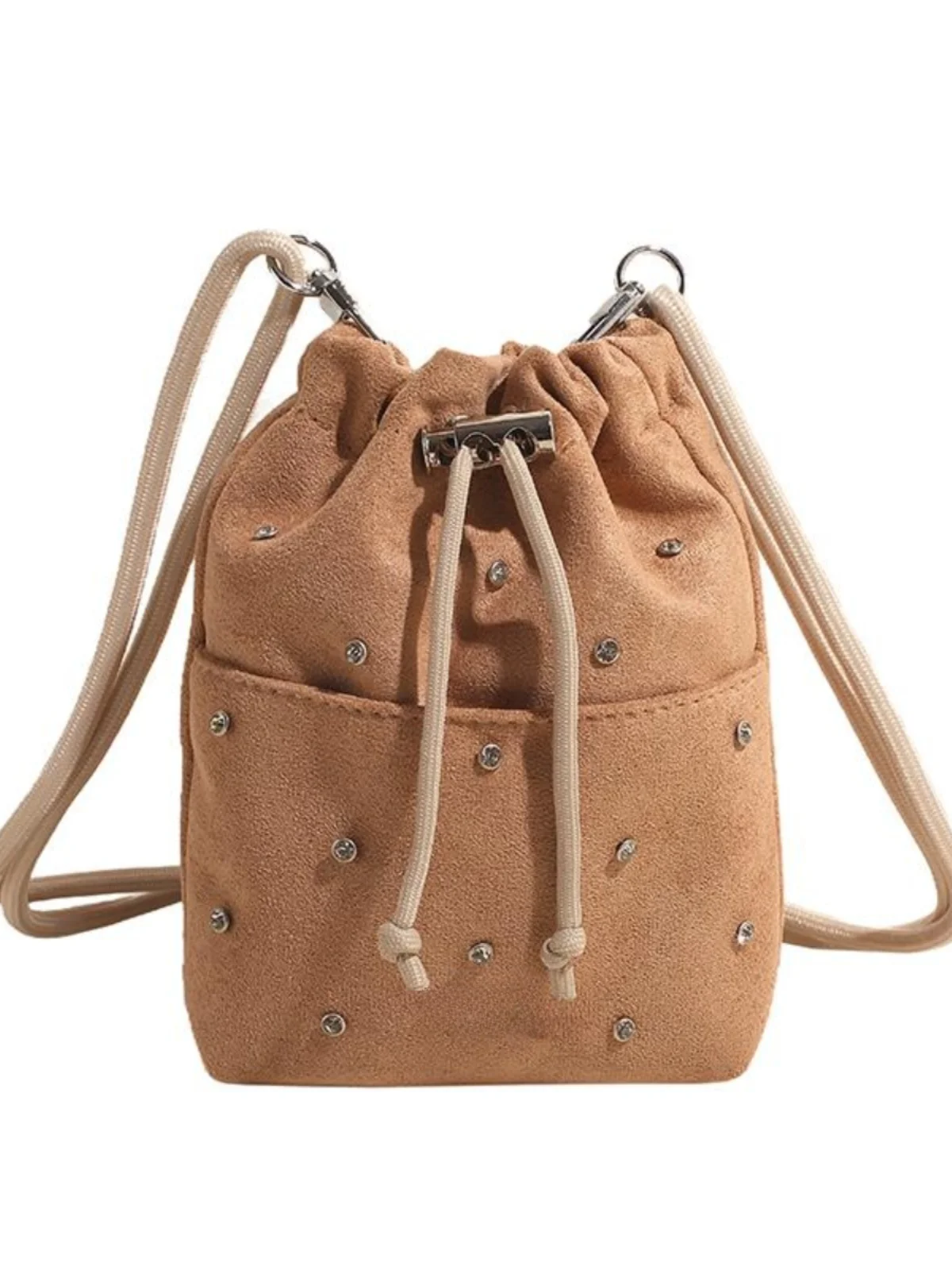 

Осень-зима, нейлоновая сумка-вед, женская сумка через плечо для телефона, универсальная модная мягкая сумка с бриллиантами