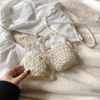 プリンセスパールチェーンメッセンジャーバッグ,財布,財布,ハンドバッグアクセサリー