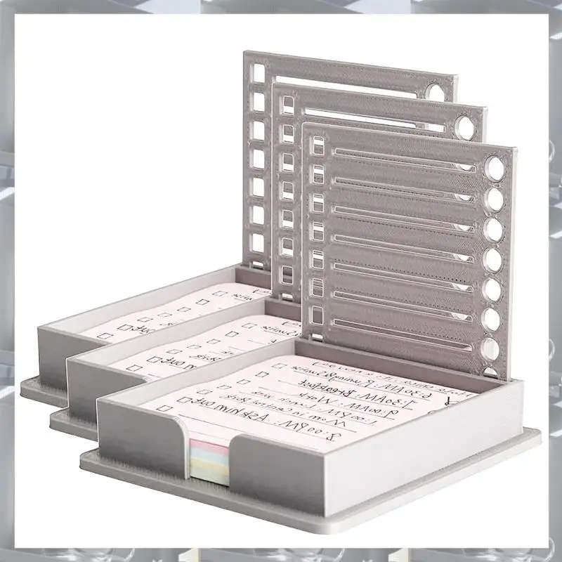 

3PCS Sticky Note Stencil Template Withsticky Note Sticky Note Holder Withstencil Sticky Note Line Stencil