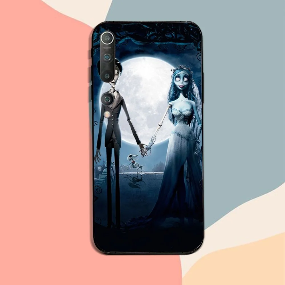 Corpse Bride C-Cartoon M-Movie Phone Case For Xiaomi 11 Redmi Note 11 5G 8T 9A 9 10T Note8Pro Note9 12SUltra Black Case