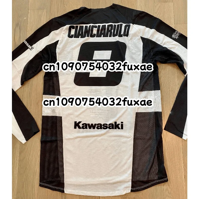 

Kawasaki Motorcycle Racing Team Men T-shirt Long Sleeve Spring Autumn Women Tee Shirts 2026 New Sports Children Clothes Tops