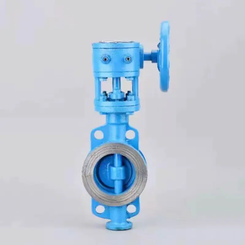 D373H-16C Wafer Type Three-eccentric Multi-level Hard Seal High Temperature Resistant Cast Steel Butterfly Valve 2 Inch DN65 80