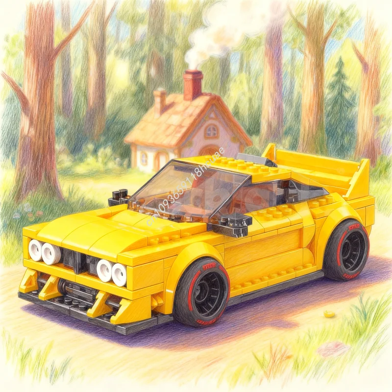 

338 шт. MOC Kimera City Champions Модель Строительные блоки Архитектура Сборка DIY Идея Игрушка Рождественские подарки Творческое образование