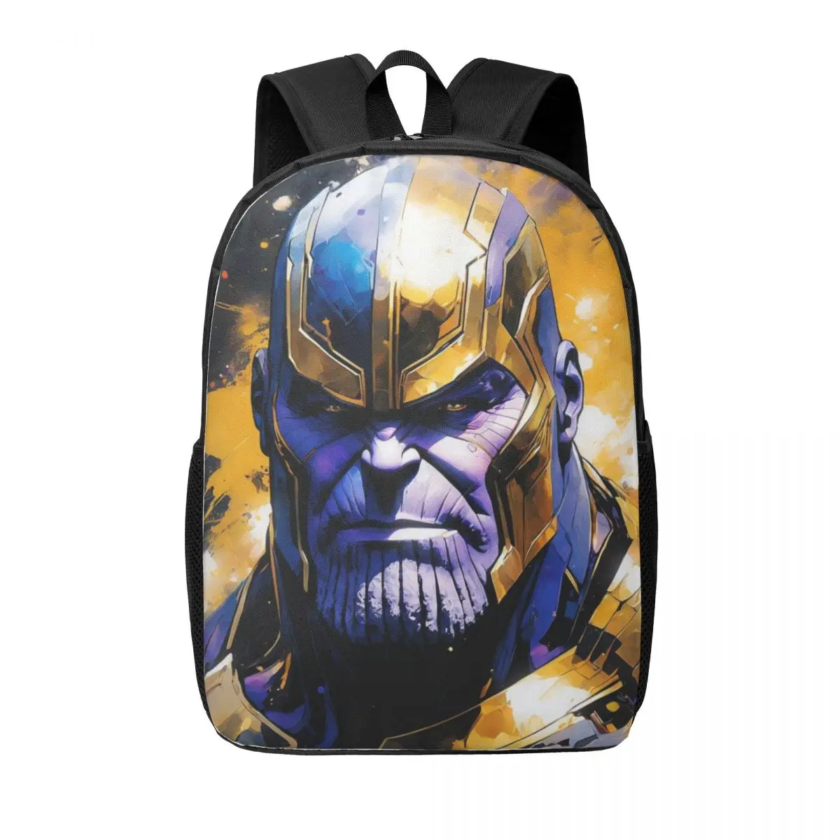 

Marvel Thanos 17-Inch Simple Student Backpack - Lightweight and Spacious School Bag for Boys and Girls