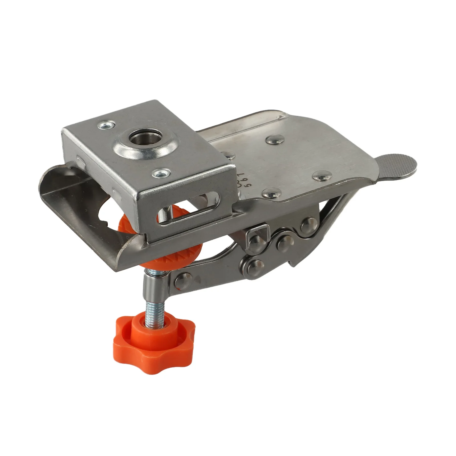 

125*70mm Hinge Boring Jig Adjustable Hinge Locator Woodworking Drill Bit Accessory Hexagonal Wrench Milling Cutter Included