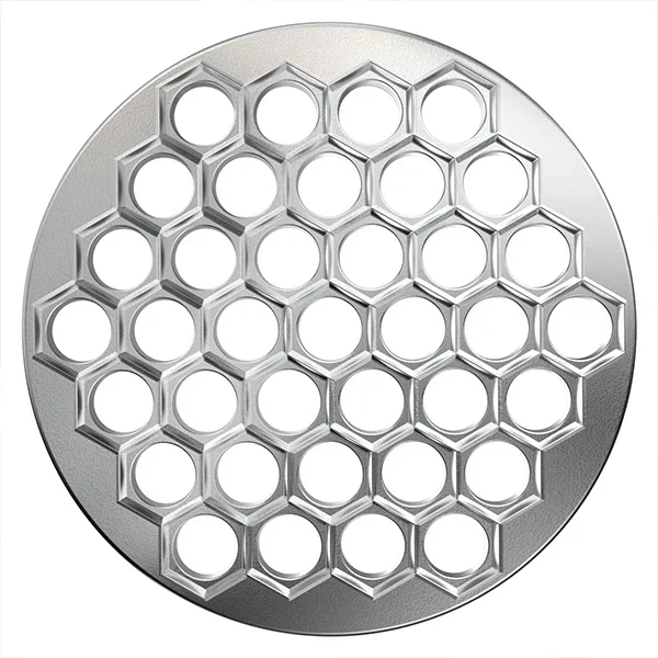 Knödelform aus Aluminiumlegierung, 37, Wonton-Maschine, Metallknödelform, Küchenknödel-Presswerkzeug, einfach und einfach zu bedienen