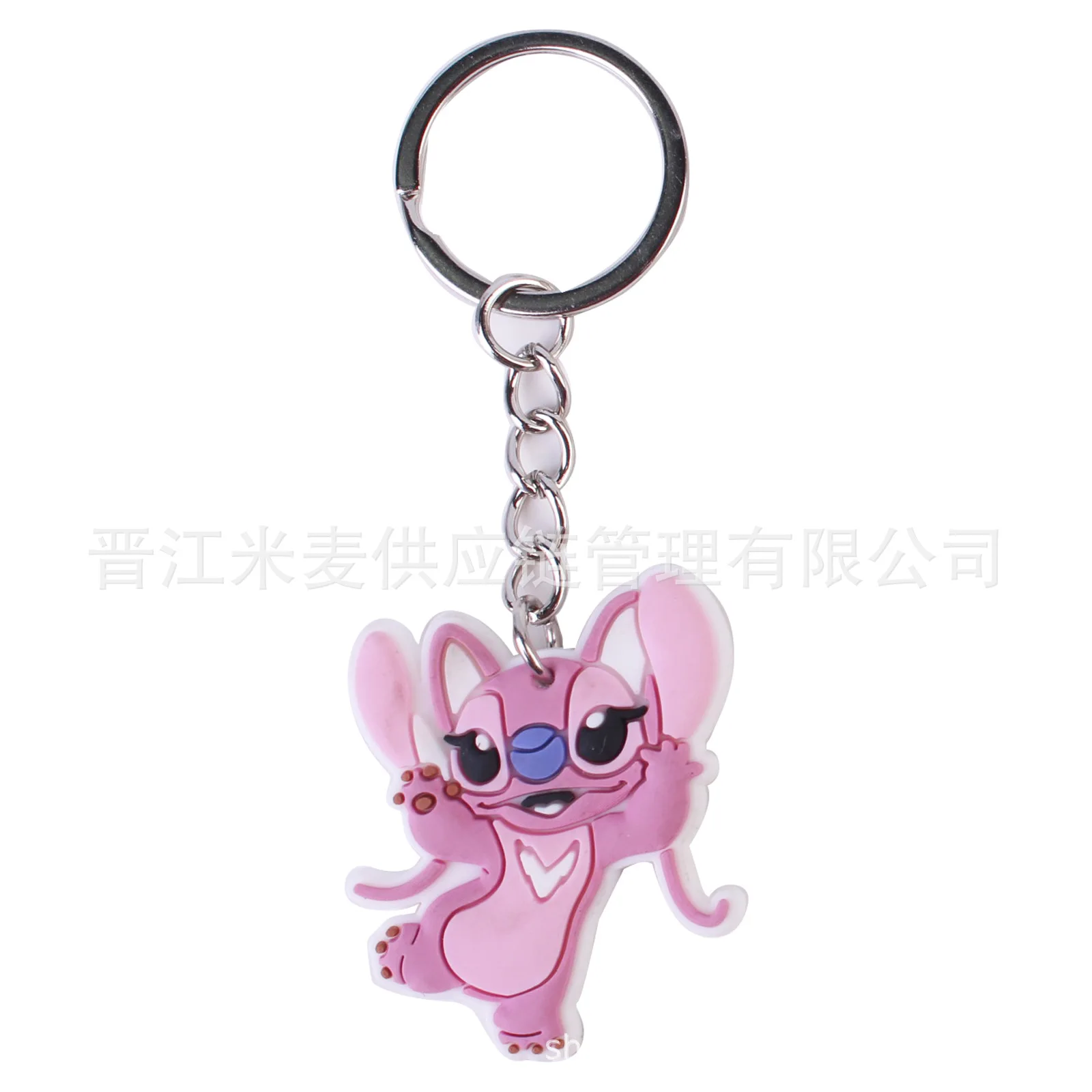 Cartoon Anime Lilo & Stitch PVC pop auto's sleutelhanger hanger voor mannen en vrouwen universele decoratieve producten accessoire cadeau