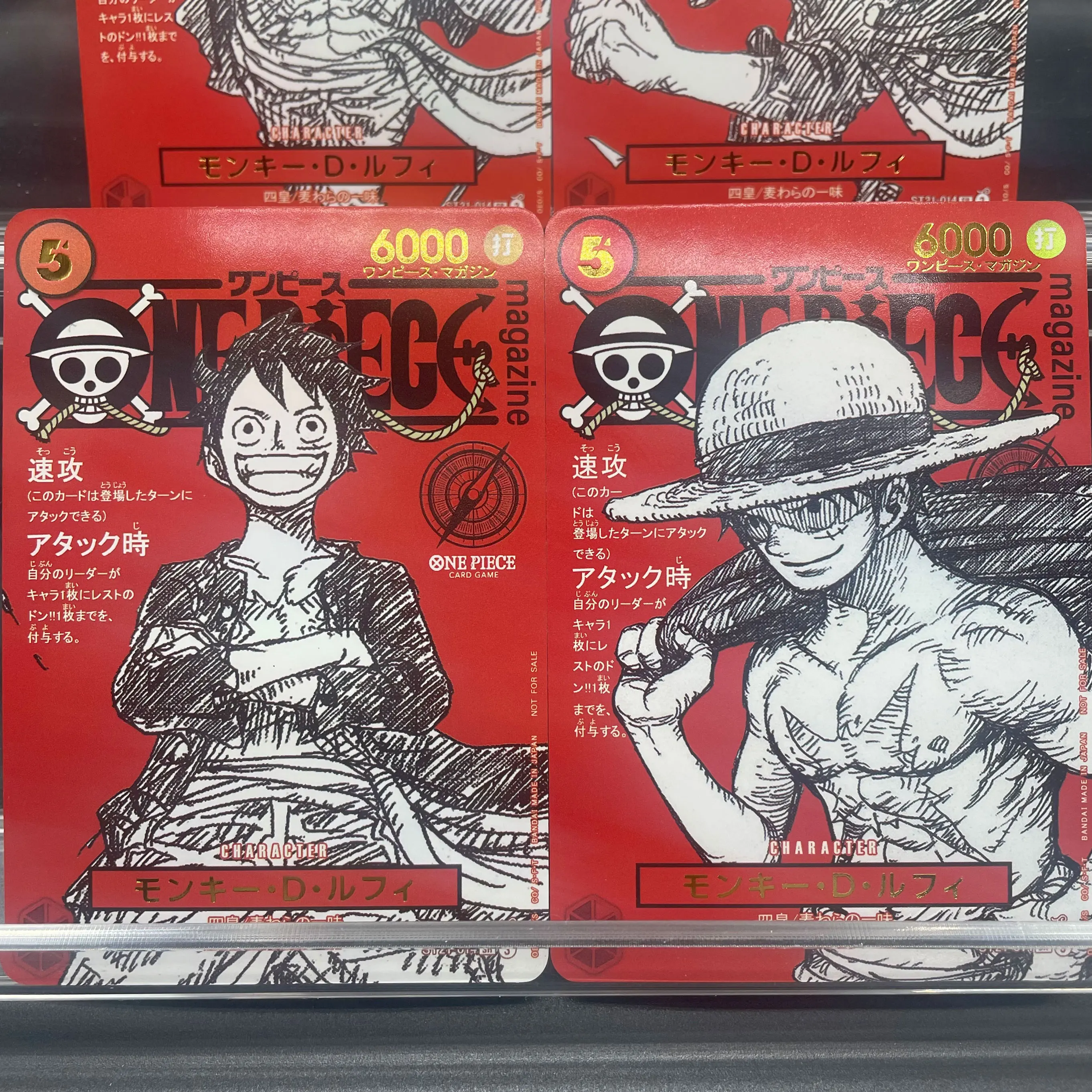 4 قطعة/المجموعة DIY ذاتية الصنع OPCG القش قبعة القراصنة القرد د. لوفي مجلة التعاونية الحصرية بطاقات مذهب النص جامع هدية