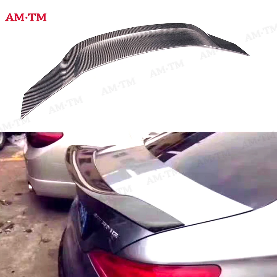 

Карбоновый спойлер на заднюю дверь багажника для Mercedes-Benz CLA W117 Sedan CLA180 CLA200 CLA250 CLA220, 2013-2019 гг.