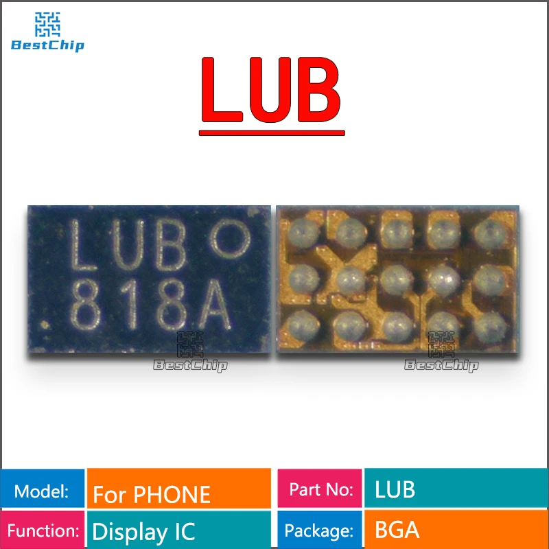 5-20pcs LUB LUBo LUH 63QS 15pin LCD Display ic for Huawei Xiaomi Redmi OPPO