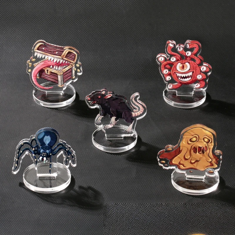 11 Pieces Monster Acrylic Boar - огляд і ціна Board Game Monster