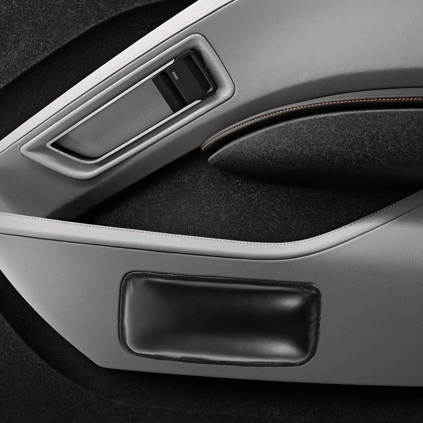 

2pcs Universal Leg Waist Rest For Cars Knee Pad Cushion Waterproof Anti-Slip Support, Car Interior Accessories