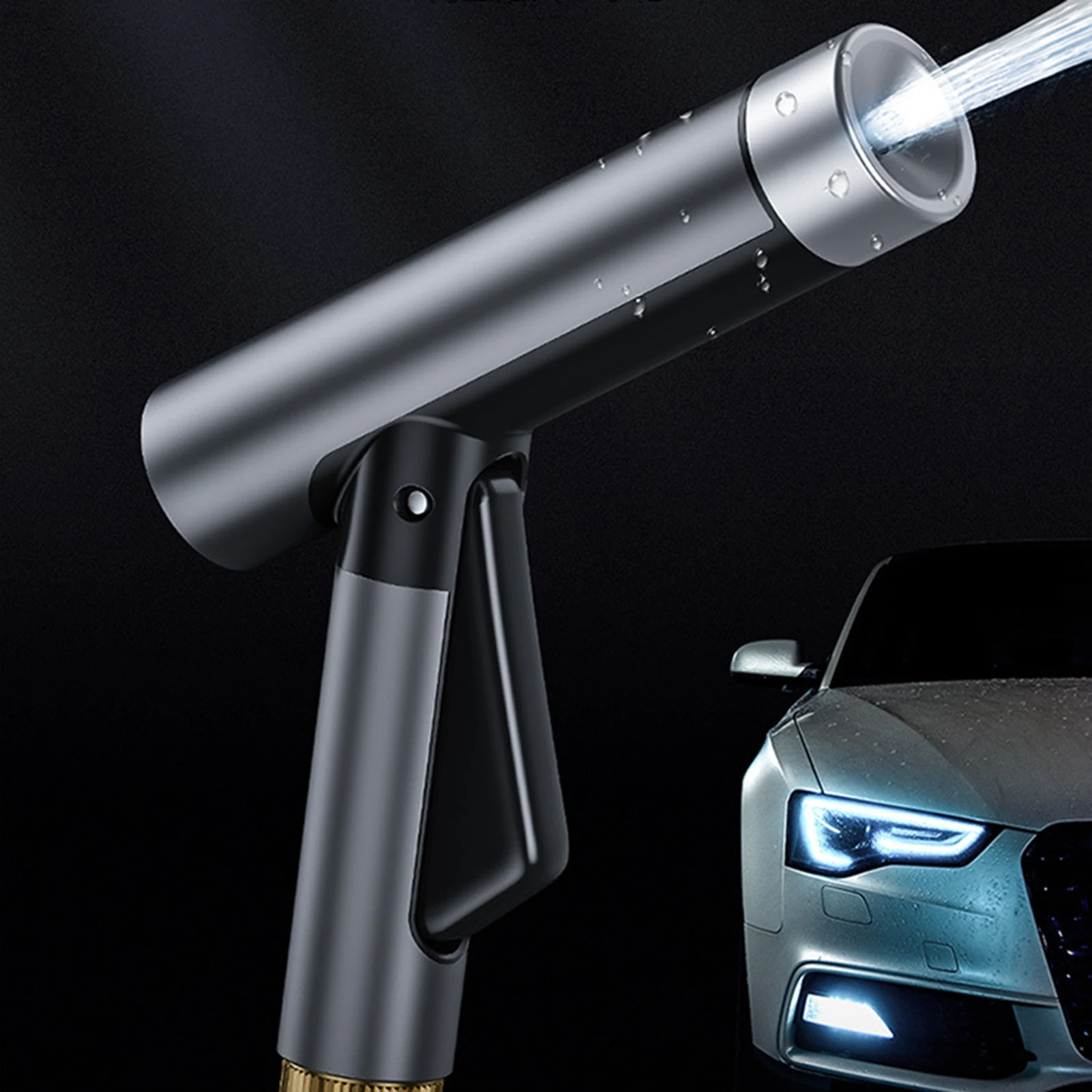 

High Pressure Car WasherWash Spray Nozzle With 5 Spray Patterns For Garden Auto Clean Metal Water Spray Nozzle Tools